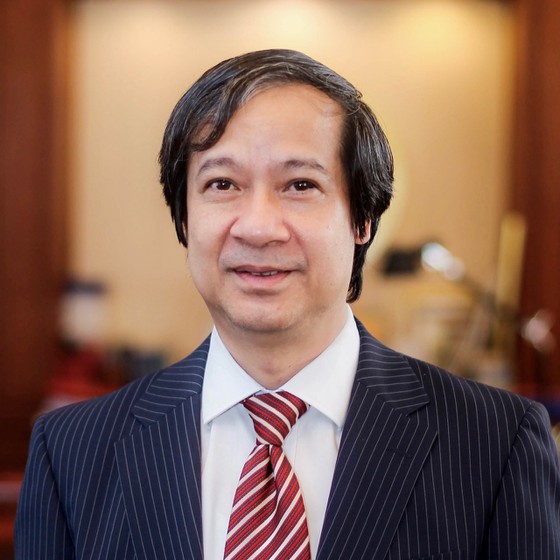 Bộ trưởng Bộ GD-ĐT Nguyễn Kim Sơn.