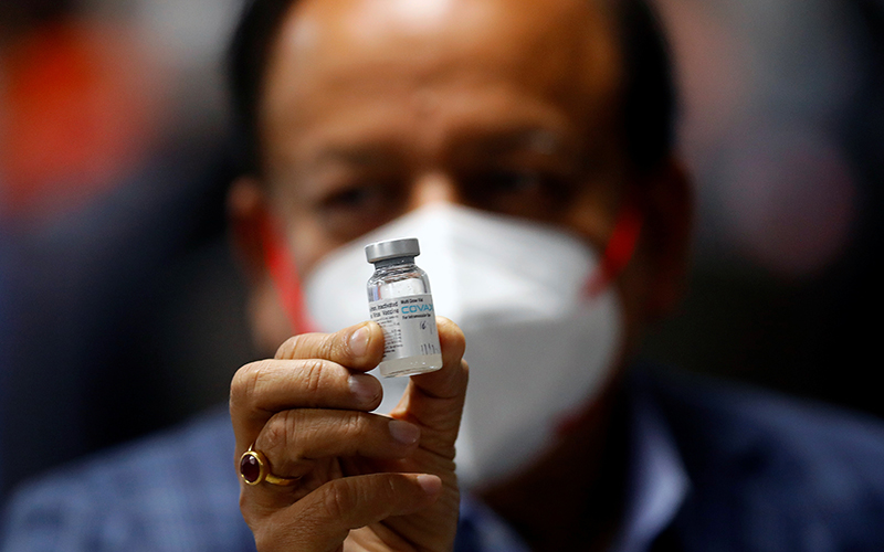 Vaccine Covaxin. (Ảnh: Reuters)