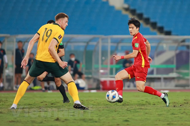 Bóng đá Việt Nam bao lâu nữa mới có lứa cầu thủ xuất sắc như hiện tại? (Ảnh: PV/Vietnam+) 