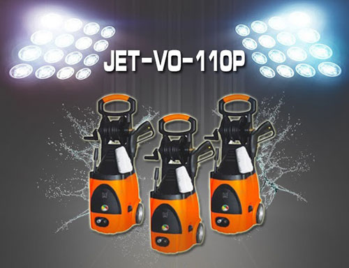 JET-VO-110P nhỏ gọn mang lại khả năng phun rửa lý tưởng.