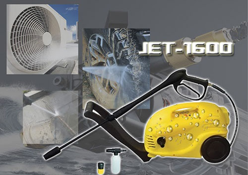 Với khả năng phun rửa lớn, JET-1600 được ứng dụng rộng rãi.