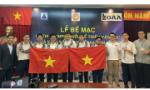 Đoàn học sinh Việt Nam giành 5 huy chương tại Kỳ thi Olympic IOAA 14