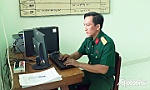 Đại úy Trương Ngọc Cần: Tích cực với công tác phòng, chống dịch