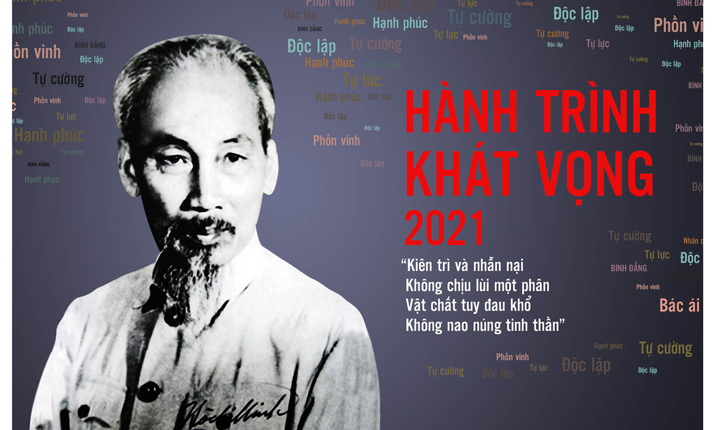Chương trình truyền hình 'Hồ Chí Minh - Hành trình khát vọng 2021'