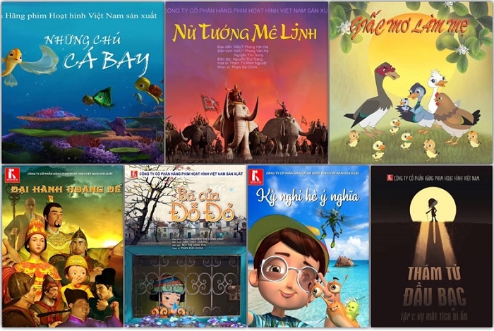 16 newly released Vietnamese animated films introduced to public