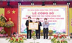 Huyện Gò Công Tây ra mắt huyện đạt chuẩn nông thôn mới