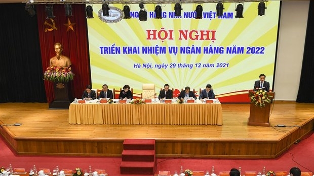 Deputy PM Le Minh Khai speaking at the conference (Photo: VNA).