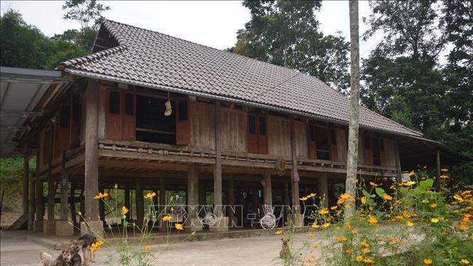 A Muong stilt house in Thanh Hoa Province (Photo: VNA).