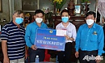 Liên đoàn Lao động huyện Châu Thành: Trao tặng Sổ tiết kiệm cho con đoàn viên tử vong do Covid-19