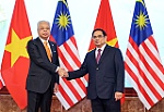 Thủ tướng Phạm Minh Chính đón, hội đàm với Thủ tướng Malaysia