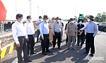 Lãnh đạo tỉnh Tiền Giang kiểm tra toàn tuyến cao tốc Trung Lương - Mỹ Thuận