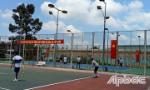 Huyện Châu Thành: 70 vận động viên tham gia giải tennis giúp đỡ những hoàn cảnh khó khăn