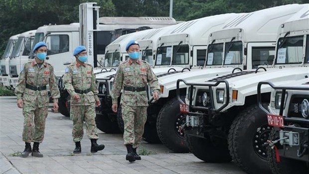 ABO/NDO– Nearly 2,000 tonnes of equipment and supplies of Vietnam’s Military Engineer Unit No. 1, which is about to join the UN Interim Security Force for Abyei (UNISFA), are being delivered to Hai Phong Port so as to be transported the mission by sea.