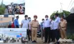 Chủ tịch UBND tỉnh Tiền Giang kiểm tra các điểm nóng xảy ra ùn ứ, kẹt xe