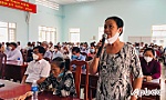 Đoàn Đại biểu Quốc hội tỉnh Tiền Giang tiếp xúc cử tri huyện Gò Công Tây