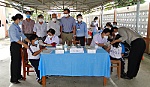 Bộ Y tế kiểm tra việc bảo quản, sử dụng vắc xin phòng Covid-19 tại Tiền Giang