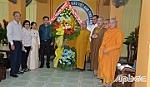 Lãnh đạo tỉnh Tiền Giang chúc mừng Đại lễ Phật đản - Phật lịch 2566