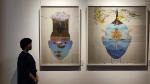 Exhibition of silk paintings gathers five famous Vietnamese painters