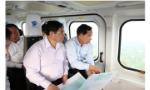 Thủ tướng khảo sát hướng tuyến 2 cao tốc tại ĐBSCL bằng trực thăng