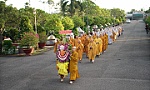 Tiền Giang: Thường trực Ban Trị sự Phật giáo tỉnh viếng Nghĩa trang liệt sĩ trước thềm đại hội