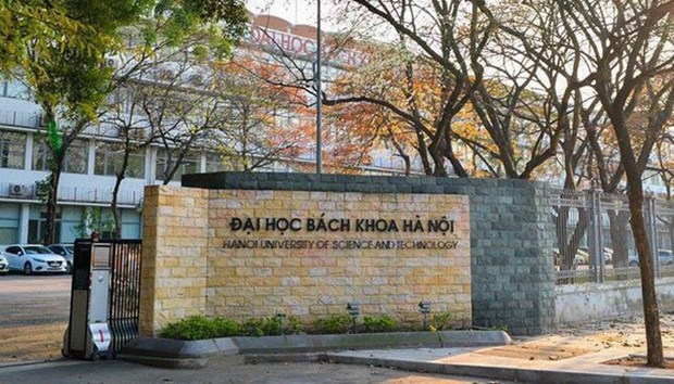 The entrance of the Hanoi University of Science and Technology (HUST). (Photo: HUST).