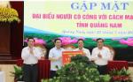 NA Chairman meets with outstanding revolutionaries in Quang Nam
