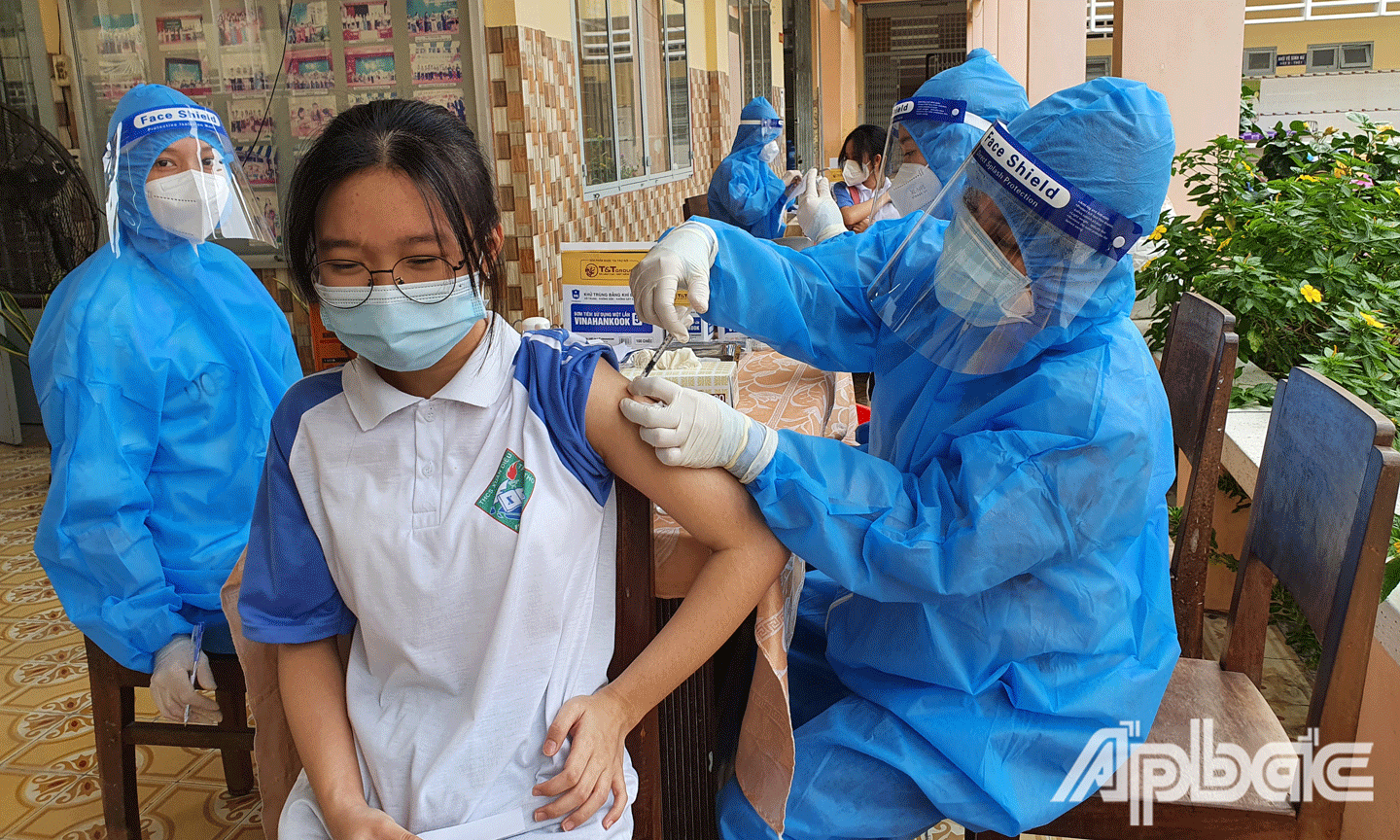 Trong thời gian tới đây, Tiền Giang sẽ đẩy mạnh công tác tiêm phòng vắc xin phòng chống Covid-19. 