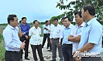 Chủ tịch UBND tỉnh Tiền Giang Nguyễn Văn Vĩnh: Khảo sát các dự án trọng điểm của huyện Tân Phú Đông