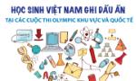 Học sinh Việt Nam ghi dấu ấn tại các cuộc thi Olympic khu vực và quốc tế