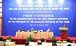 Công bố quyết định đặc xá năm 2022 của Chủ tịch nước CHXHCN Việt Nam