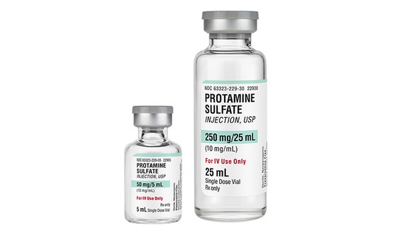 Thuốc  Protamin sulfat dùng trong phẫu thuật tim mạch, lồng ngực đang khan hiếm tại nhiều bệnh viện.