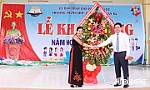 Phó Chủ tịch Thường trực UBND tỉnh Tiền Giang Trần Văn Dũng dự Lễ khai giảng tại Trường THCS Phan Văn Ba