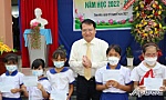 Phó Chủ tịch UBND tỉnh Tiền Giang Phạm Văn Trọng dự Lễ khai giảng tại Trường Tiểu học Võ Thị Lớ