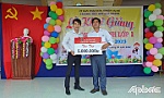 Agribank Tiền Giang dành 145 triệu đồng tiếp sức học sinh đến trường