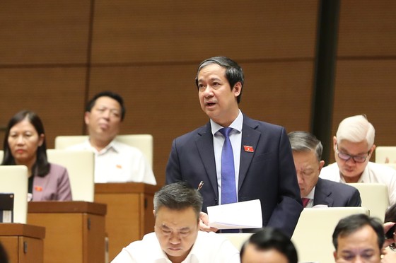 Bộ trưởng Bộ GD-ĐT Nguyễn Kim Sơn. Ảnh: QUANG PHÚC