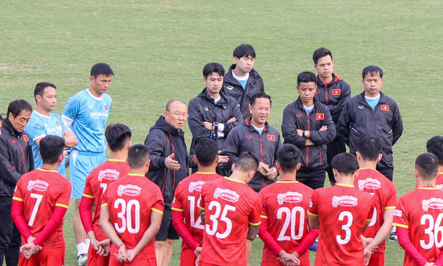 HLV Park Hang Seo đề xuất danh sách tập trung Đội tuyển Việt Nam với 31 cầu thủ