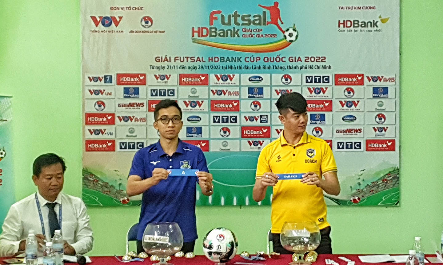 7 đội tranh tài Giải Futsal HDBank Cúp Quốc gia 2022