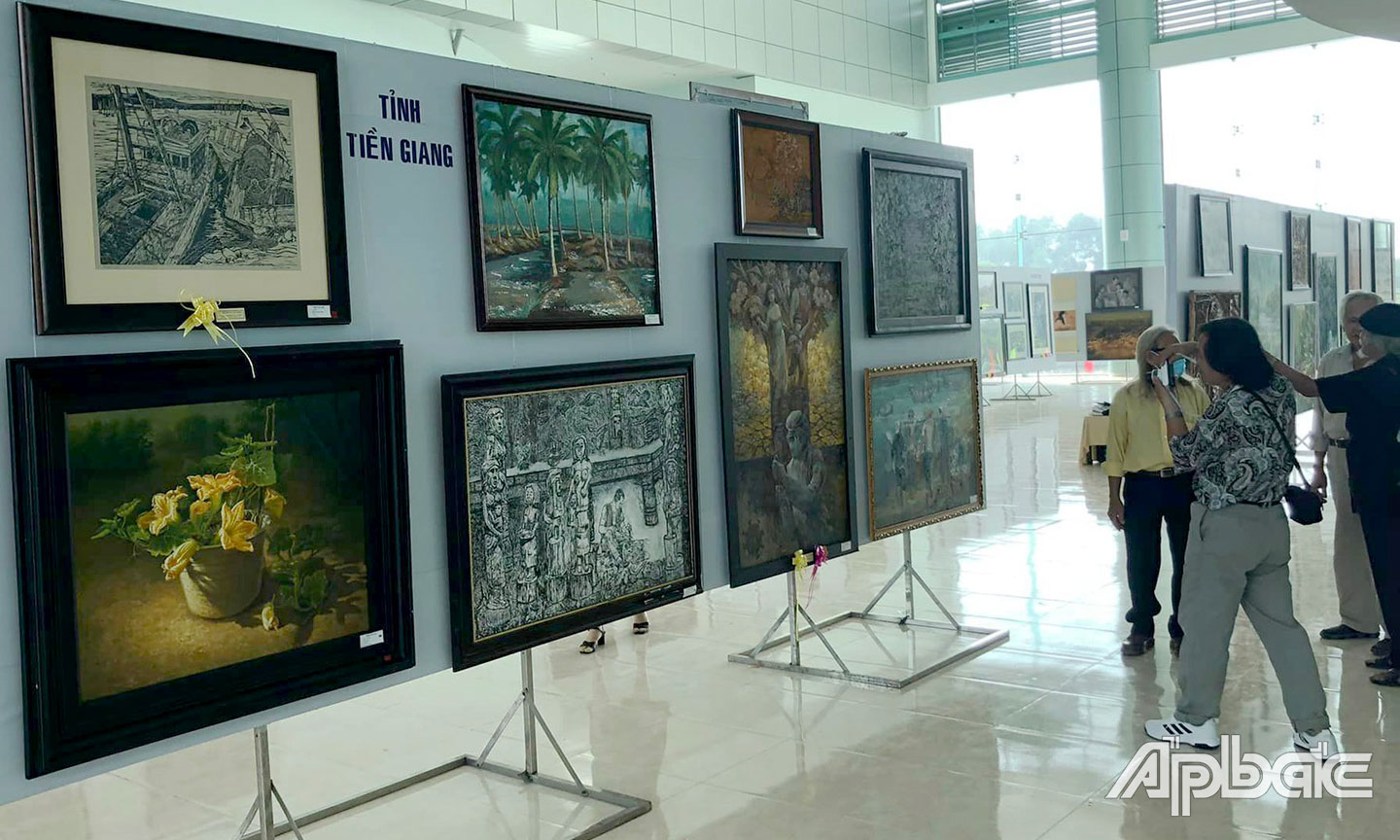  Khu vực triển lãm của Tiền Giang