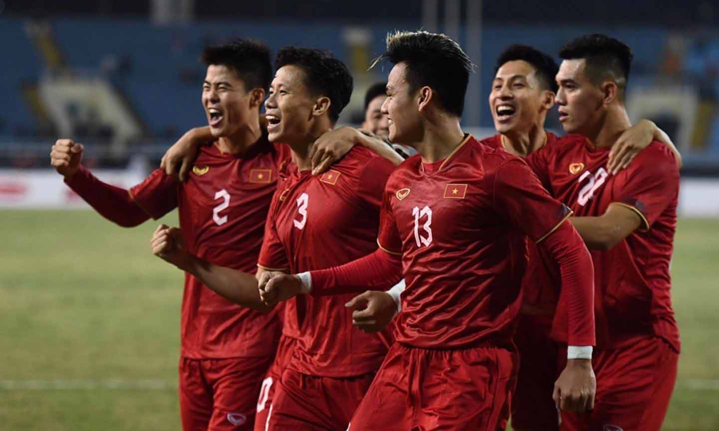 Đội tuyển Việt Nam đã có chiến thắng quan trọng để giành lợi thế trong cuộc đua đầu bảng B, AFF Cup 2022. Ảnh: Vietnamnet.vn