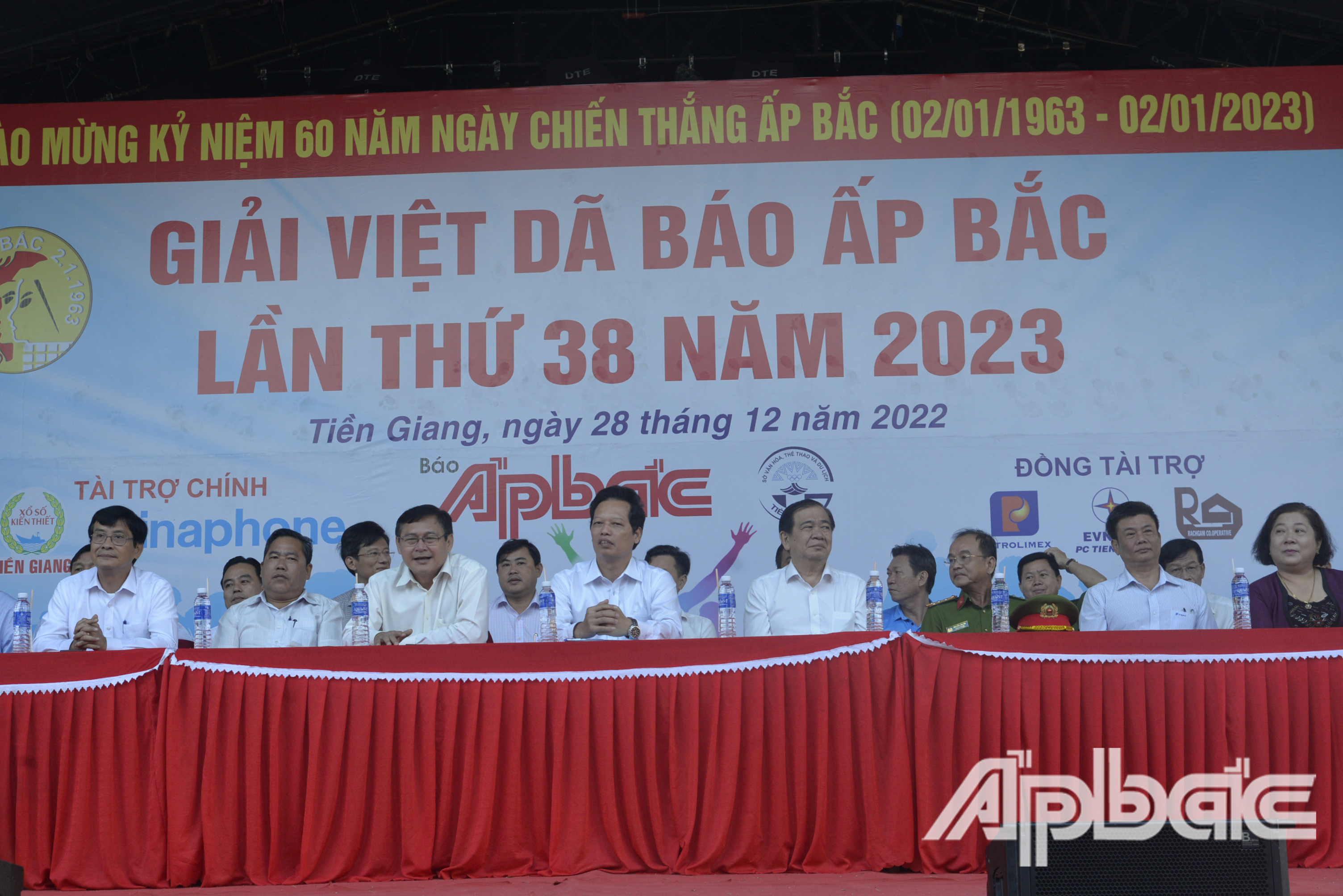 Đại biểu tham dự giải Việt dã Báo Ấp Bắc lần thứ 38.