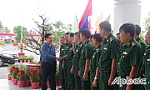 Trưởng Ban Tuyên giáo Trung ương thăm, chúc tết cán bộ, chiến sĩ Bộ đội Biên phòng tỉnh Tiền Giang