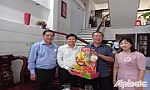 Sở Giáo dục và Đào tạo tỉnh Tiền Giang thăm, chúc tết nguyên lãnh đạo
