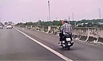 Cảnh báo tình trạng xe máy chạy nhầm vào cao tốc Trung Lương - TP. Hồ Chí Minh