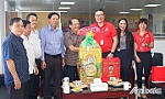 Phó Chủ tịch UBND tỉnh Tiền Giang Phạm Văn Trọng thăm, chúc tết 2 doanh nghiệp