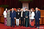 (Ảnh) Hội nghị gặp mặt các đồng chí nguyên lãnh đạo cấp cao của Đảng, Nhà nước