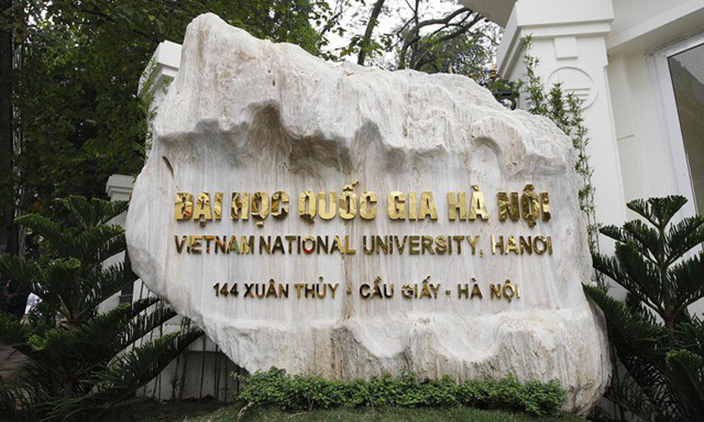Vietnam National University Hanoi ranks first in the top 100 universities in Vietnam.