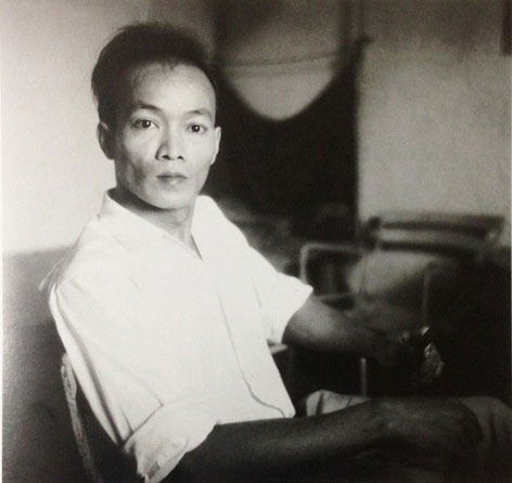 Họa sĩ Nguyễn Sáng lúc còn trẻ.