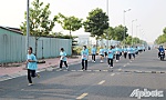 Tiền Giang: Hơn 200 người chạy bộ hưởng ứng Ngày chạy Olympic vì sức khỏe toàn dân