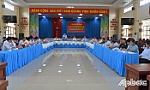 Phó Chủ tịch UBND tỉnh Nguyễn Thành Diệu làm việc với huyện Chợ Gạo