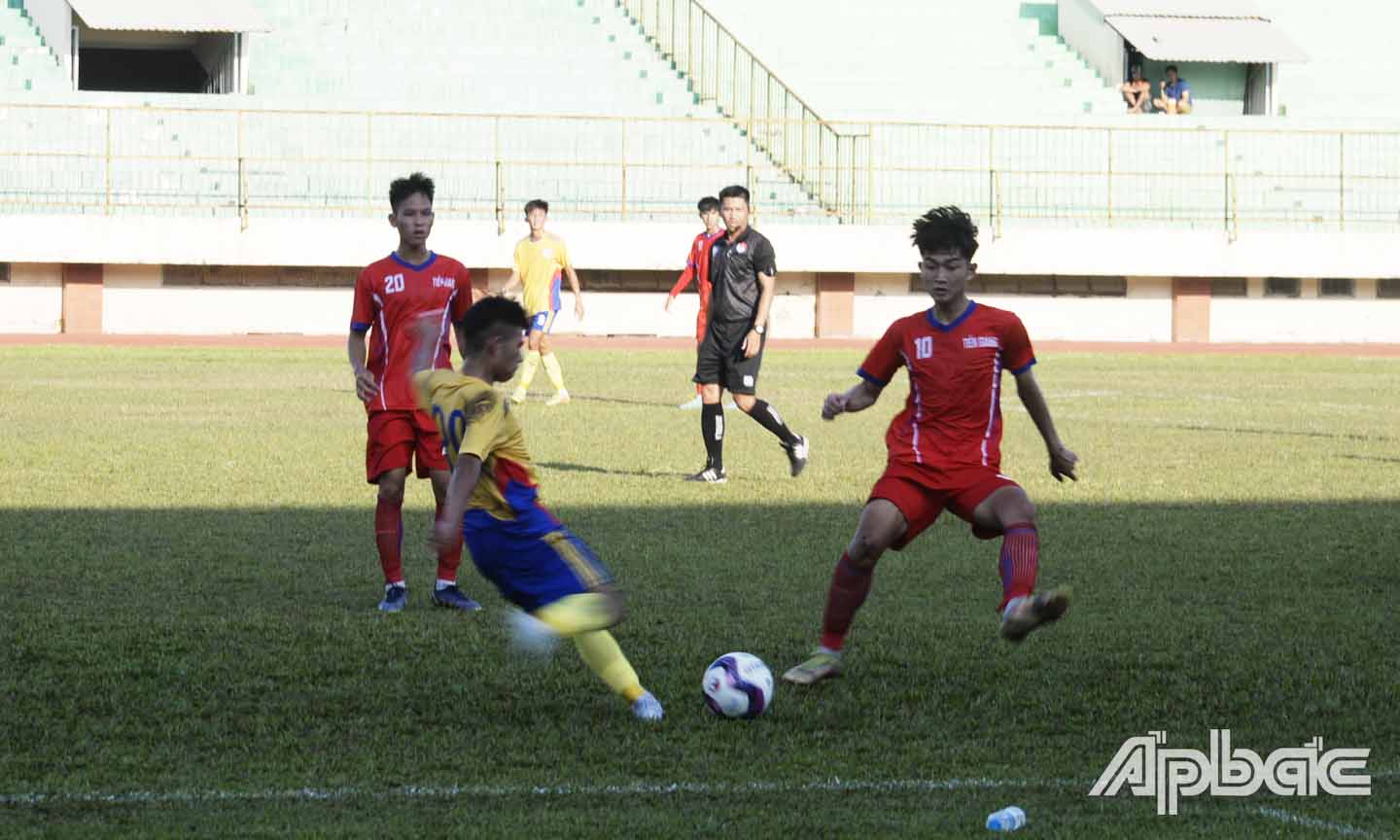 U19 Tiền Giang thất bại ở trận đầu ra quân